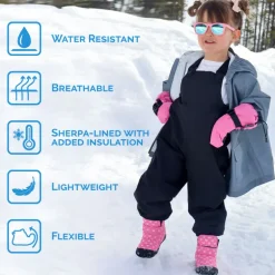 Kids Insulated Ankle Boots | Space Dinos