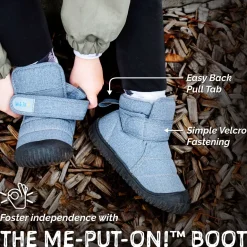 Kids Insulated Ankle Boots | Polar Pals