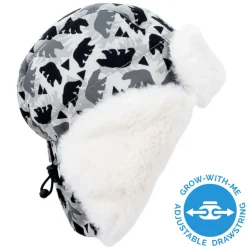 Kids Insulated Winter Hats | Bear