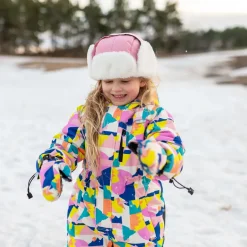 Kids Insulated Winter Hats | Dusty Pink