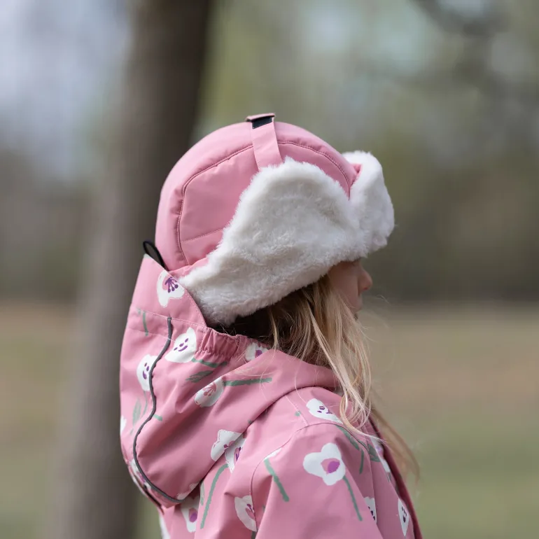 Kids Insulated Winter Hats | Dusty Pink