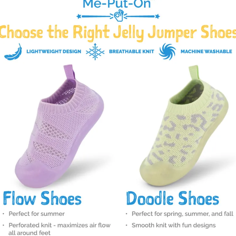 Kids Jelly Jumper Doodle Shoes | Honeydew