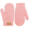 Kids Knit Mittens | Dusty Pink