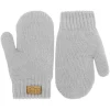 Kids Knit Mittens | Grey