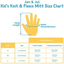 Kids Knit Mittens | Grey
