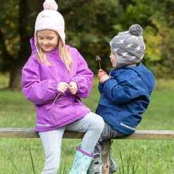 Kids Knit Winter Earflap Hats | Bear Cub