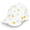 Kids Lite Baseball Caps | Yellow Flower