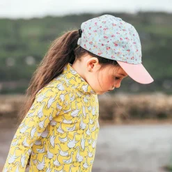Kids Lite Baseball Caps | Retro Rose