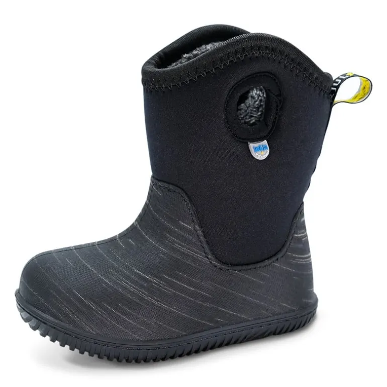 Kids Lite Waterproof Boots | Black Birch