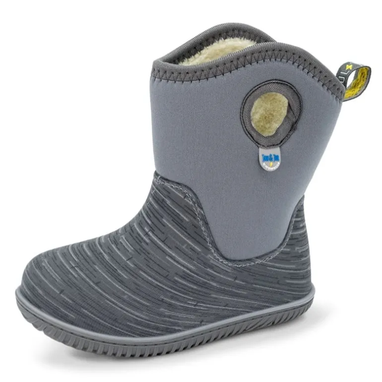 Kids Lite Waterproof Boots | Grey Birch