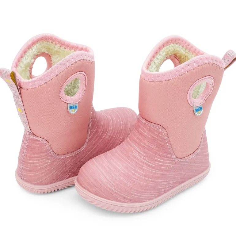 Kids Lite Waterproof Boots | Dusty Pink Birch