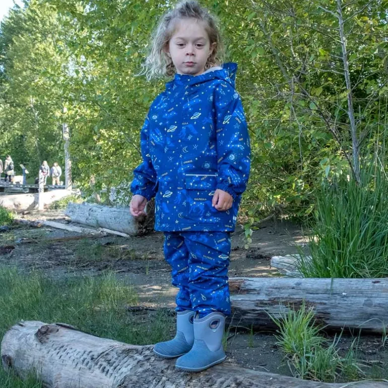 Kids Lite Waterproof Boots | Grey Birch