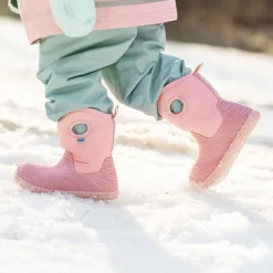 Kids Lite Waterproof Boots | Dusty Pink Birch