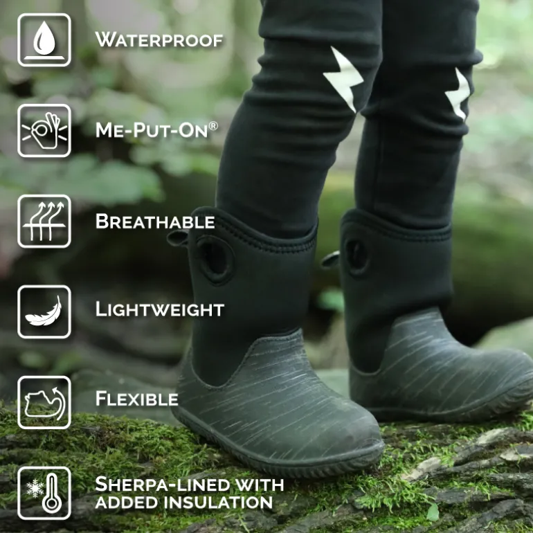 Kids Lite Waterproof Boots | Space Dinos