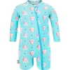Kids One Piece UV Sun Suit | Watermelon
