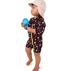 Kids One Piece UV Sun Suit | Strawberry