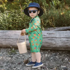 Kids One Piece UV Sun Suit | Pineapple Party
