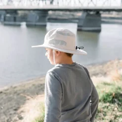 Kids Packable Hiking Hats | Beige