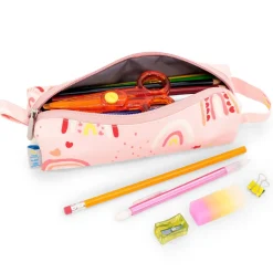 Kids Pencil Case | Pink Rainbow