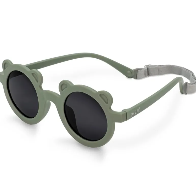Kids Polarized Bear Sunglasses | Crocodile Green