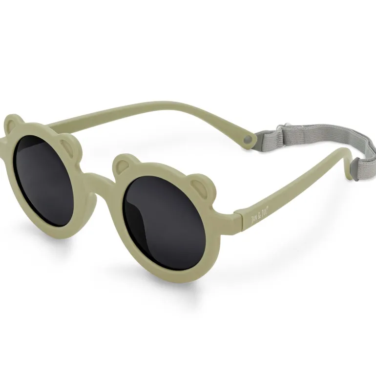 Kids Polarized Bear Sunglasses | Olive Khaki