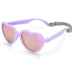 Kids Polarized Heart Sunglasses | Lavender