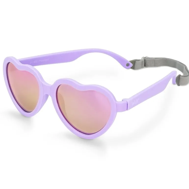 Kids Polarized Heart Sunglasses | Lavender