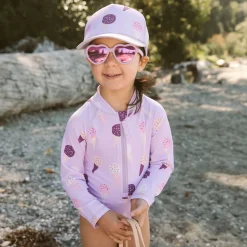 Kids Polarized Heart Sunglasses | Lavender