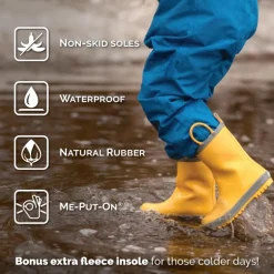 Kids Rubber Rain Boots | Bear