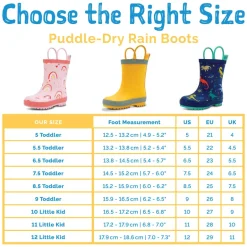 Kids Rubber Rain Boots | Bear