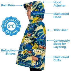 Kids Shell Jacket | Nebula Blue
