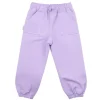 Kids Single Layer Rain Pants | Lavender
