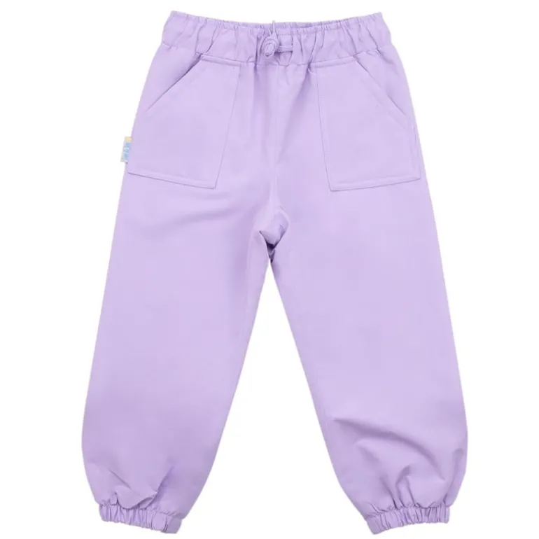 Kids Single Layer Rain Pants | Lavender
