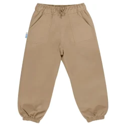 Kids Single Layer Rain Pants | Soft Brown