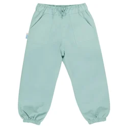 Kids Single Layer Rain Pants | Dusty Mint