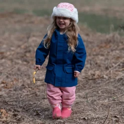 Kids Single Layer Rain Pants | Dusty Pink