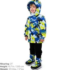 Kids Ski Jacket | Neon Peaks