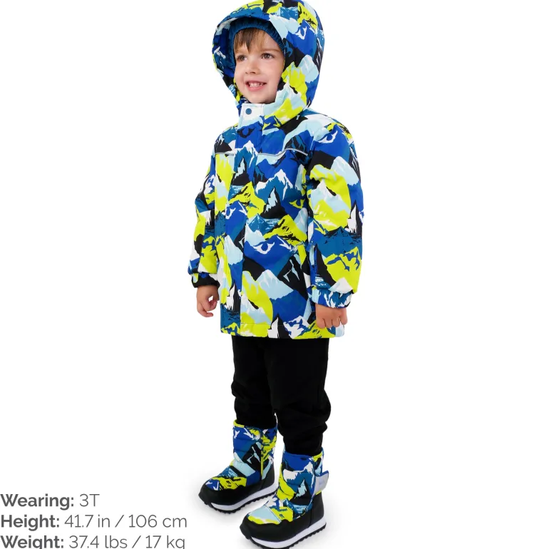 Kids Ski Jacket | Neon Peaks