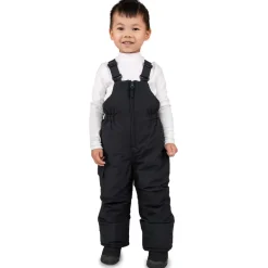 Kids Snow Overalls | Black