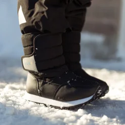 Kids Tall Puffy Winter Boots | Black