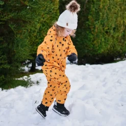 Kids Tall Puffy Winter Boots | Black