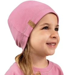 Kids Thermal Beanie Caps | Dusty Rose