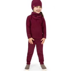 Kids Thermal Beanie Caps | Mulberry