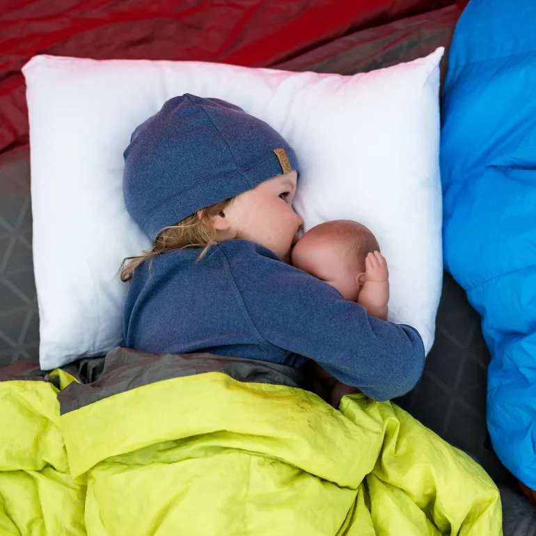 Kids Thermal Beanie Caps | Deep Blue
