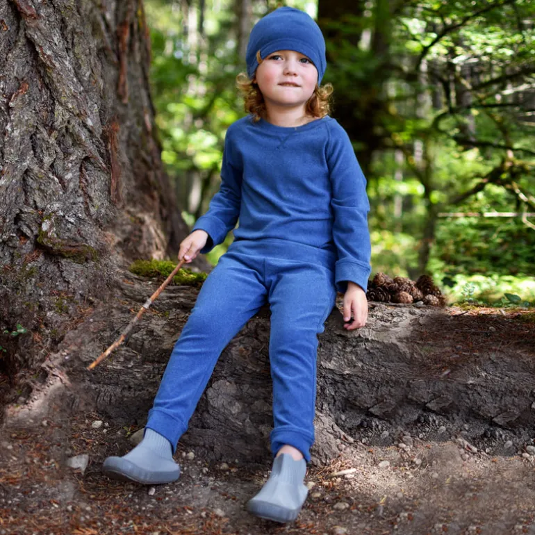 Kids Thermal Beanie Caps | Cobalt