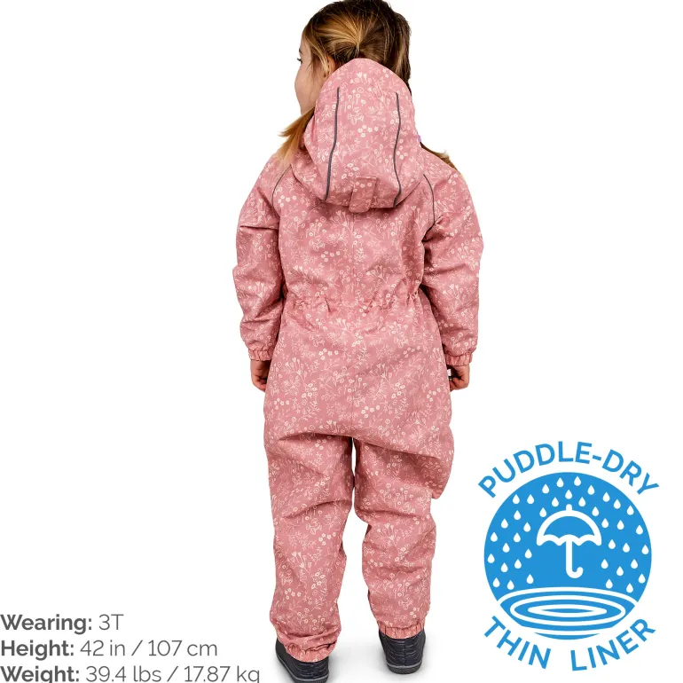 Kids Thin-Lined Rain Suits | Prairie Flowers