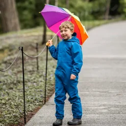 Kids Thin-Lined Rain Suits | Blue