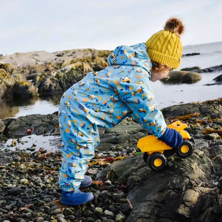Kids Thin-Lined Rain Suits | Under Construction