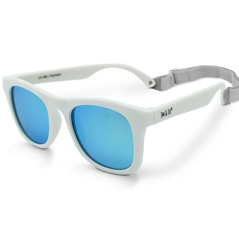 Kids Urban Polarized Sunglasses | White Aurora