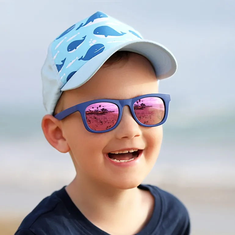 Kids Urban Polarized Sunglasses | Navy Aurora